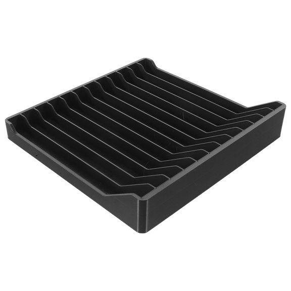 BESTYASH Plastic Cd Holder Storage Stand for Desk and Shelf with Vertical Space Saving Design