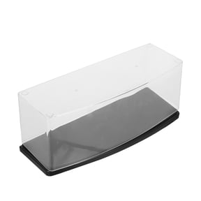 BESTYASH Clear Plastic Display Case for Action Figures and Dolls, 1-Pack Protective Exhibition Box