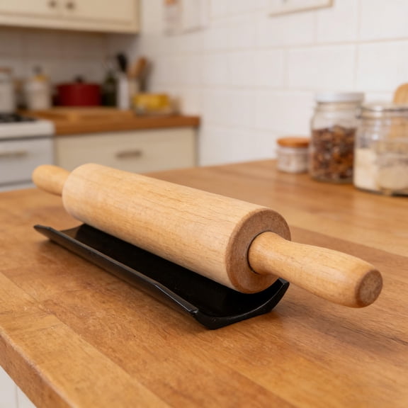 BESTYASH Plastic Dough Roller Holder with Stable Base and Modern Stylish Design for Kitchen Counter Display