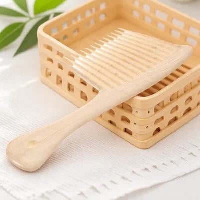 BESTYASH Plastic Haircare Comb with Large Tooth Spacing for Smooth Detangling and Styling