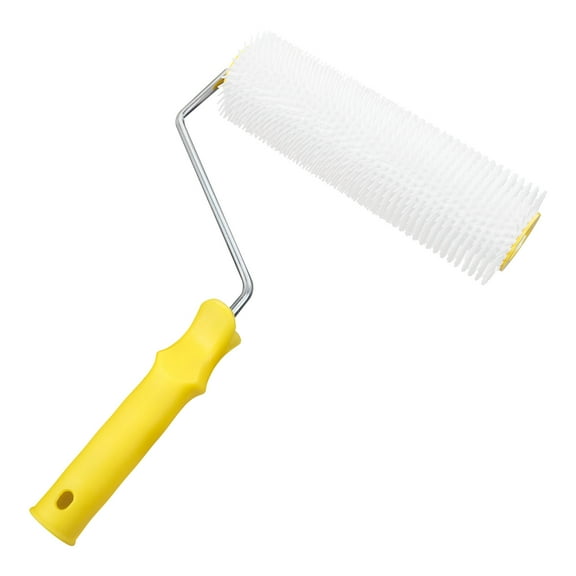 BESTYASH Plastic Handle Spiked Roller for Self Leveling and Defoaming in Kitchen Floor Paint