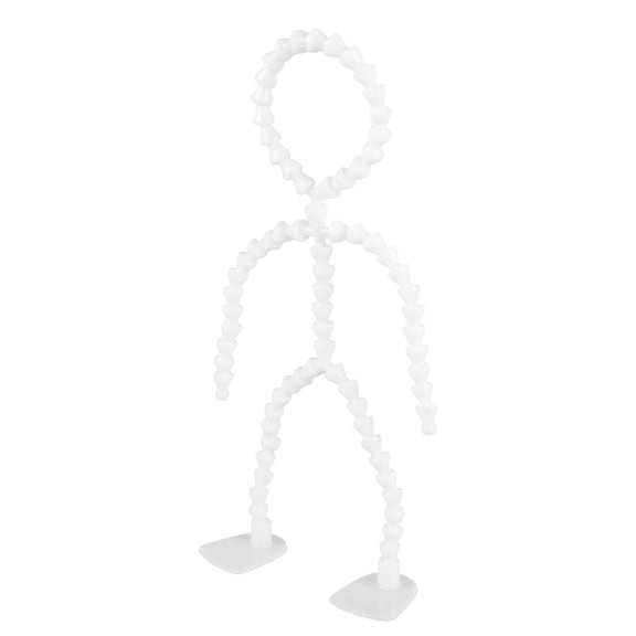 BESTYASH Plastic Joints for Dolls with Thin Footplate for DIY Craft Projects 1Pcs