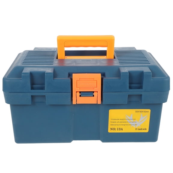 BESTYASH Plastic Multi Function Storage Box Assorted Colors Strong Load Bearing Tool Organizer
