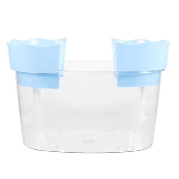 BESTYASH Plastic Rimless Aquarium Tank Decorative Fish Tank for Office and Home