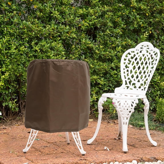 BESTYASH Plastic Table Cover Protector Round End Table Cover 1Pcs