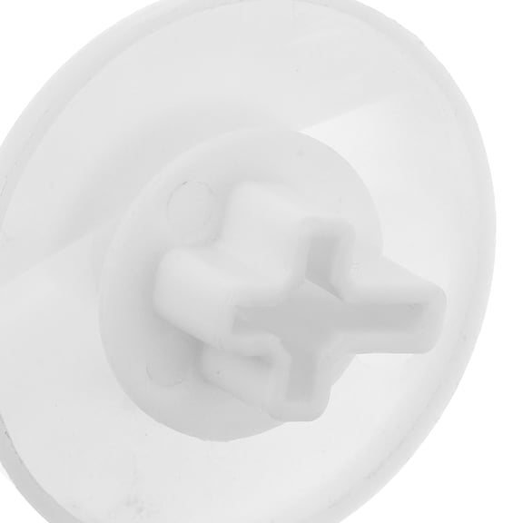 BESTYASH Universal Timer Knob Replacement for Washer and Dryer Controls, White Plastic, Easy to Install