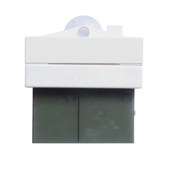 BESTYASH Plastic Window Thermometer LCD Display For Indoor Outdoor Temperature Use 1Pcs
