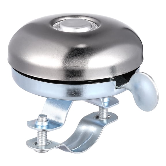 BESTYASH Plated Silver Bike Bell Ring Made of Eco Friendly Iron Producing Loud Clear Sweet Sound for Bike Use