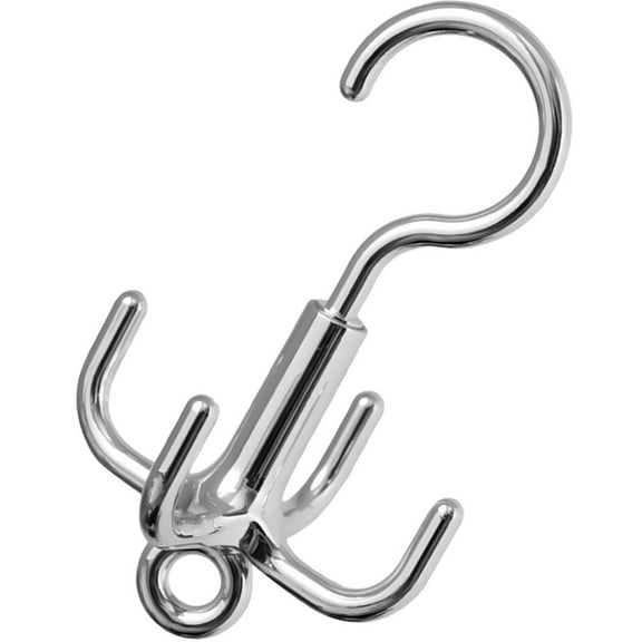 BESTYASH Plated Silver Hook for Coats Hats Belts and Multipurpose Hanging
