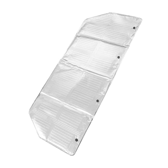 BESTYASH Plated Silver Kitchen Wall Oil Splatter Shield Aluminum Foil Guard Heat Insulation Protection