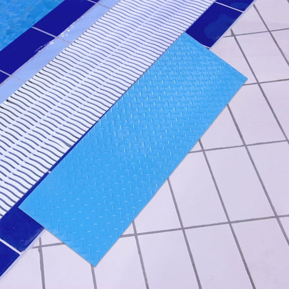 BESTYASH PVC Pool Stair Mat Non- Outdoor Swimming Pool Steps Safety Mat 1 Piece