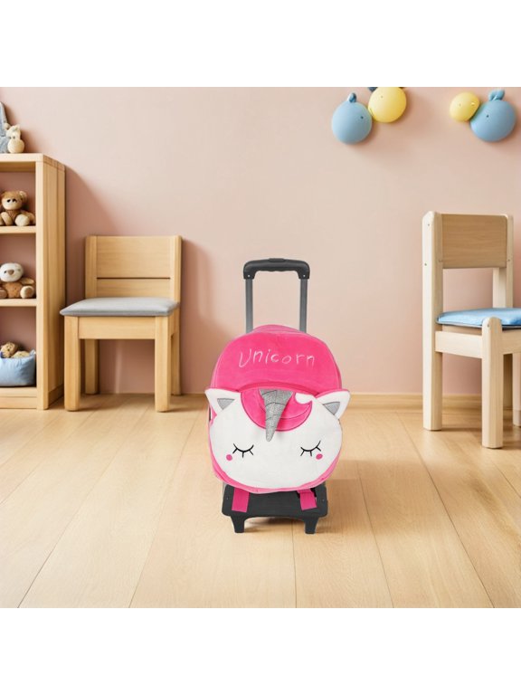 Lightweight Backpack Trolley, Multi-Color, Telescopic Handle, Detachable Wheels, for Bags