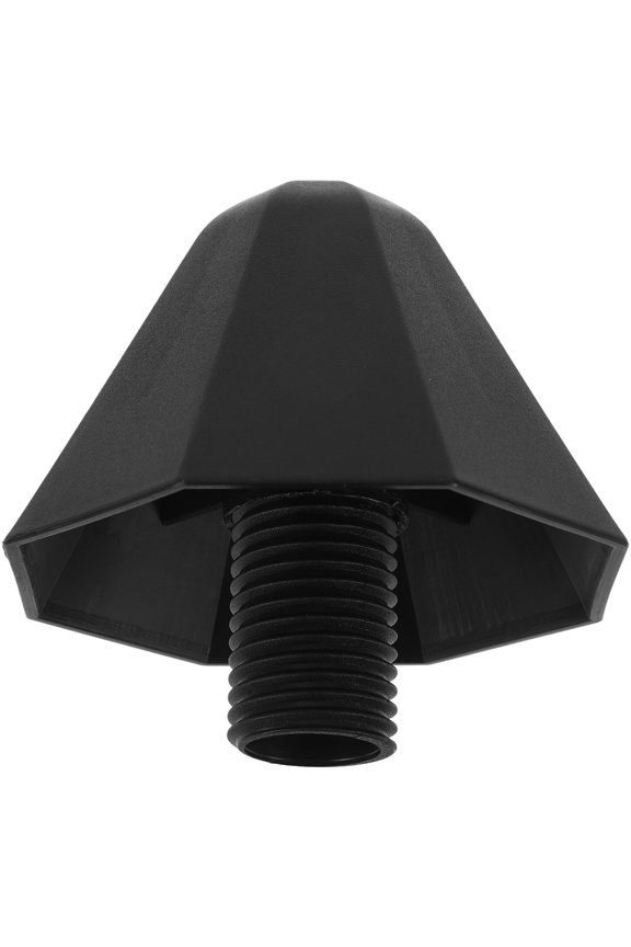 Portable Black Umbrella Top Protector Cap with Smooth Design for Sun Umbrella Use