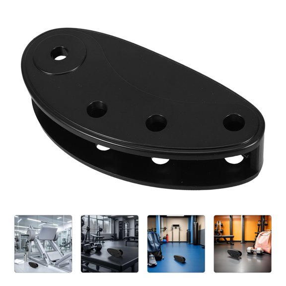 BESTYASH Portable Treadmill Incline Blocks, Adjustable, Black, Lightweight, Stable Support