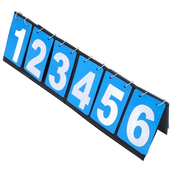 BESTYASH Flip Scoreboard Scoreboard Metal Score Tracking Basketball Games 1Pcs