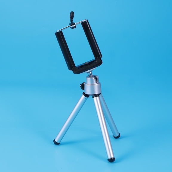 BESTYASH Portable Camera Tripod Stand with 3 Section Legs and Phone Clip for Outdoor Photography