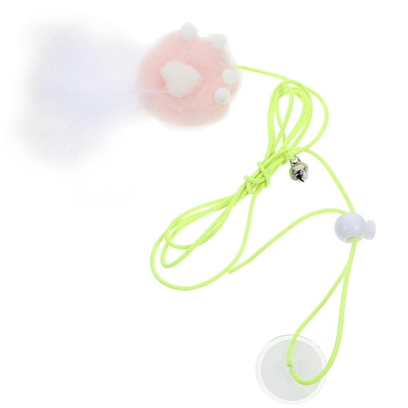 BESTYASH Portable Cat Plaything Plush Assorted Color Interactive Set