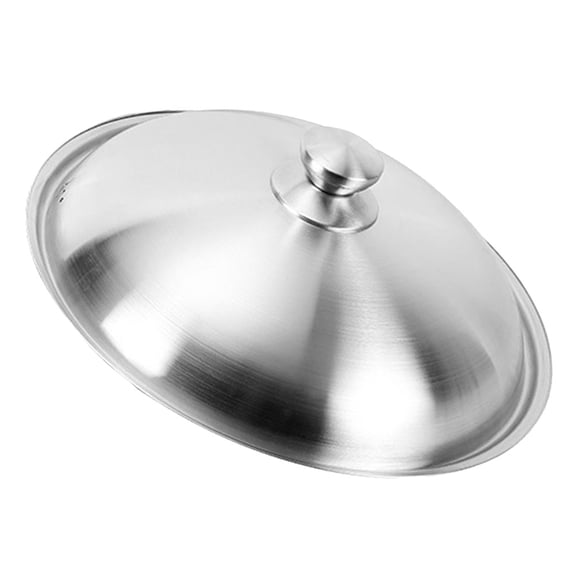 BESTYASH Portable Food Lid Stainless Steel Cover for Grill 1Pack