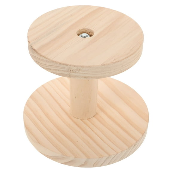 BESTYASH Portable Ironing Board Table Top Iron Stand Beige Wood 1Set for Business Talk