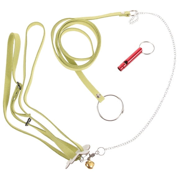BESTYASH Portable Light Green Turtle Walking Leash Durable Stainless Steel Microfiber