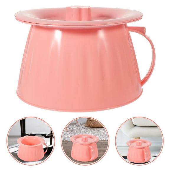 BESTYASH Chamber Pots Portable Pink PP 1Pack