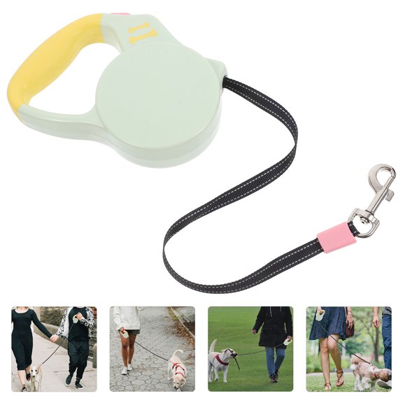 BESTYASH Portable Retractable Dog Lead for Medium Dogs Easy One Button Control with Chic Design