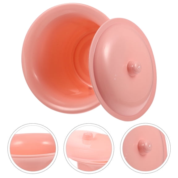 BESTYASH Portable Urinal Pot Pink Thick Plastic Easy to Clean for Night Use 1Set