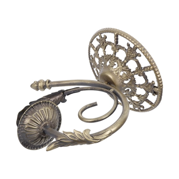 BESTYASH Portacandele Metallo Plated Gold Finish Iron for Outdoor Decor Easy Installation