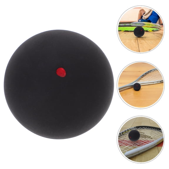 BESTYASH Practical Squash Ball Rubber Training Balls Outlook Round 1Set For Adults And Teenagers