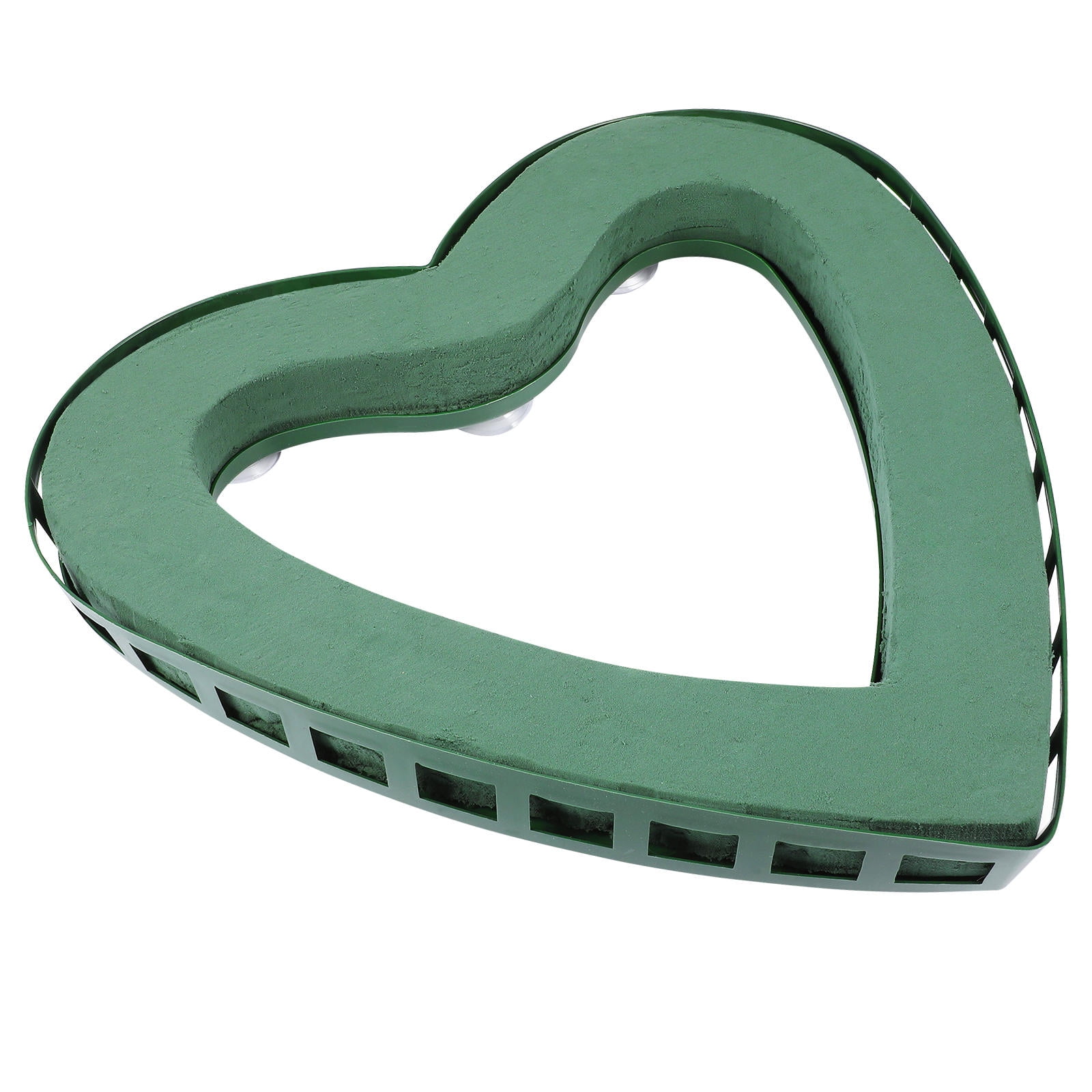 BESTYASH Heart Shaped Floral Holder with Strong Cup for Wedding, Party, and Event Flower Arrangements