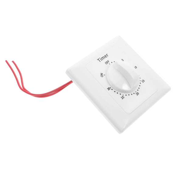 BESTYASH Programmable Indoor Timer Switch for Lights Fans Outlets Electrical Relay Module White