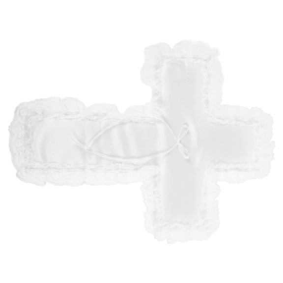 BESTYASH Proposal Ring Pillow White Ring Bearer For Engagement Proposal 1Set