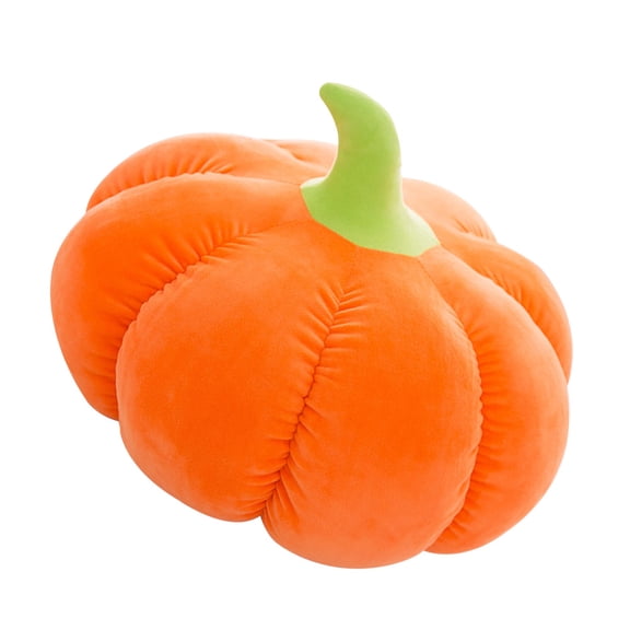 BESTYASH Pumpkin Seating Cushion Plush Chair Pad for Home Use Soft Orange Floor Pillow