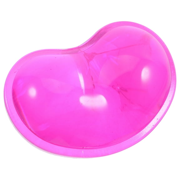 BESTYASH Heart Shaped Silicone Mouse Pad Wrist Guard for Comfortable Desktop Use