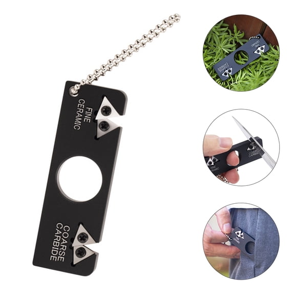 BESTYASH Quick Sharpening Ceramic Tungsten Steel for Kitchen Use 1Pcs