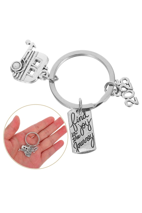 Campers Key Chain Zinc Alloy Outdoor Camping Accessory 1 Pack