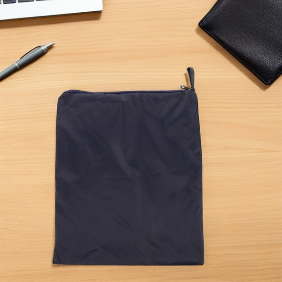 BESTYASH Rain Poncho Pouch Dark Blue Portable Storage Motorcycle 1Pack