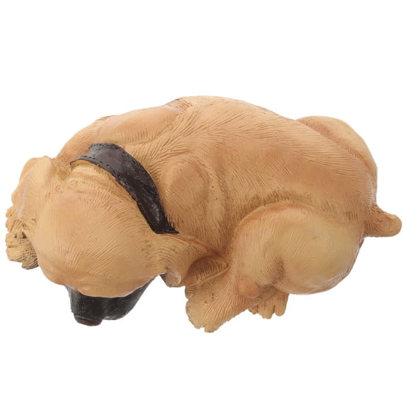 BESTYASH Realistic Brown Puppy Key Storage Box for Garden and Outdoor Decorative Key Holder Design