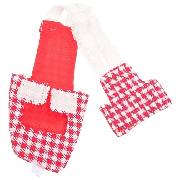 BESTYASH Durable Red Diaper Protective Flight Suit for Pet Parrots and Parakeets Adjustable Size