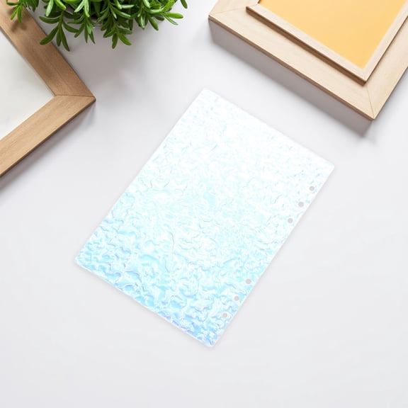 BESTYASH Refillable A5 Loose Leaf Binder with Transparent Acrylic Cover, and Stylish for Home and Office Use