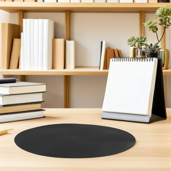 BESTYASH Black Reflective Display Background Board for Photo and Electric Turntable Use