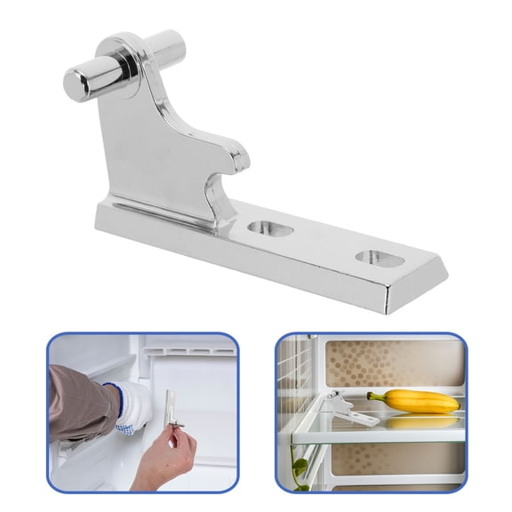 BESTYASH Stainless Steel Refrigerator Door Hinge Kit Replacement for Easy Installation and Durability