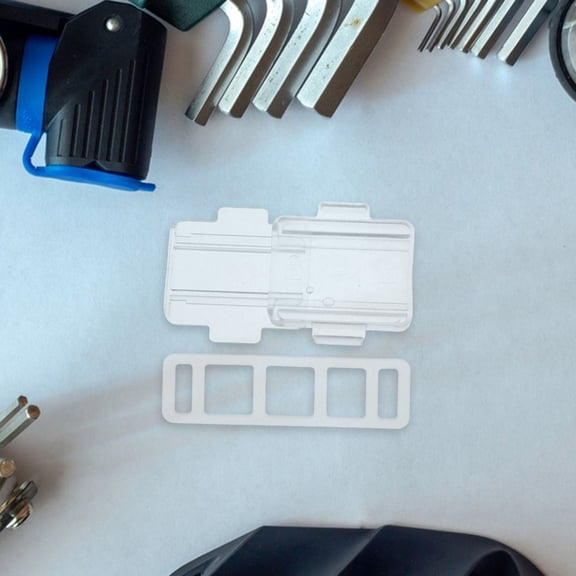 BESTYASH Removable Transparent Car Adhesive Mount for Vehicle Management Windshield Plastic Card Holder