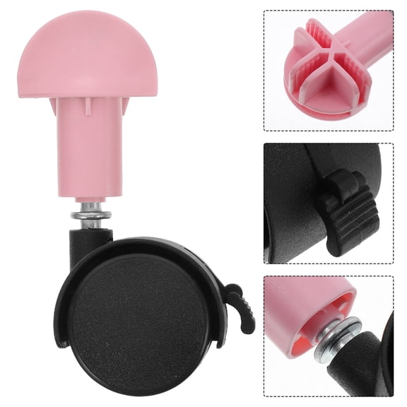 BESTYASH Replacement Caster Wheels Set of 4 with Comfortable Latch, and Environmentally Friendly