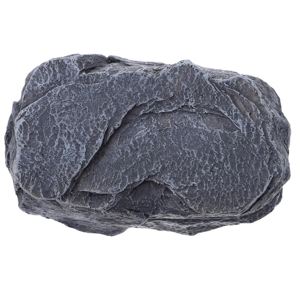 BESTYASH Resin Outdoor Key Holder with Stone Simulation Texture for Garden Storage