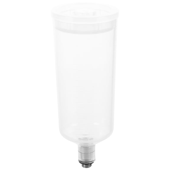 BESTYASH Reusable Airbrush Paint Cup White Plastic Container with Detachable Replaceable Pigment Holder
