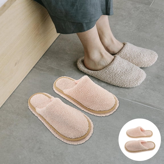 BESTYASH Reusable Cleaning Slippers, Microfiber Mop Shoes for Hands-Free Floor Dusting