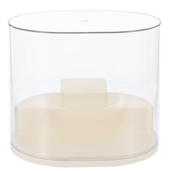BESTYASH Transparent Figurine Display Case for Collectibles Safe Reusable Storage Box