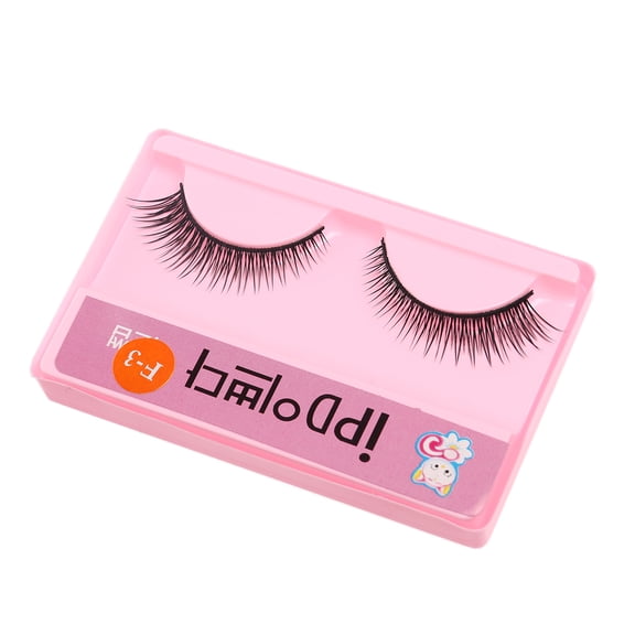 BESTYASH Natural Wispy Black Reusable Fake Eyelashes for Women, 1 Set of Lightweight Lash Extensions