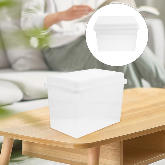 BESTYASH Reusable Fridge Box Bread Storage Case Sealed Design Transparent 1Set